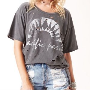 Free People Pacific Park Destroyed Top XS
